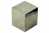 Bargain, Shiny, Natural Pyrite Cube - Navajun, Spain #118306-1